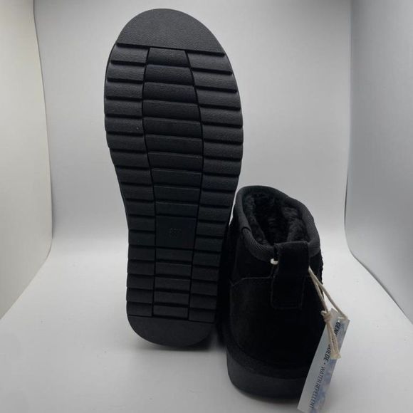 CUSHIONAIRE Women's Cozy pull on boot 6.5 W Black - Picture 5 of 6